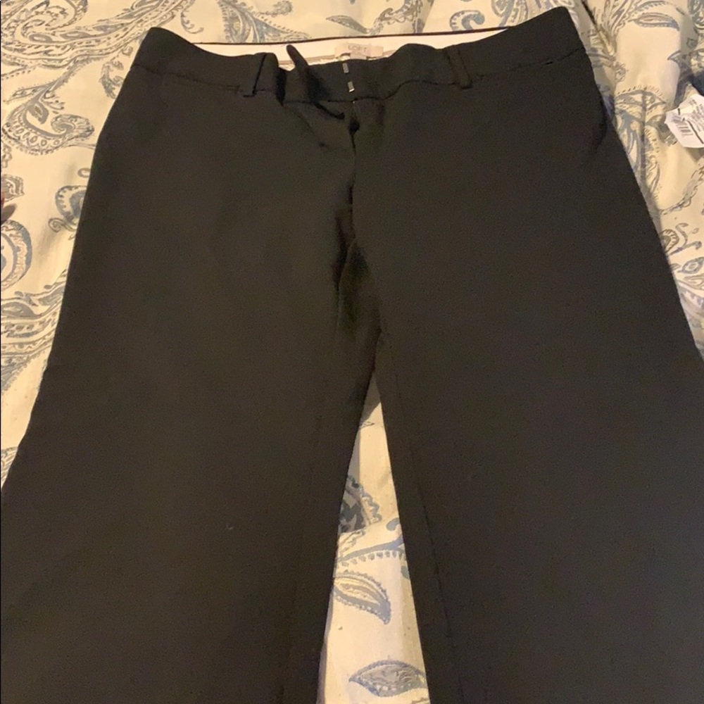 Black dress pants Loft